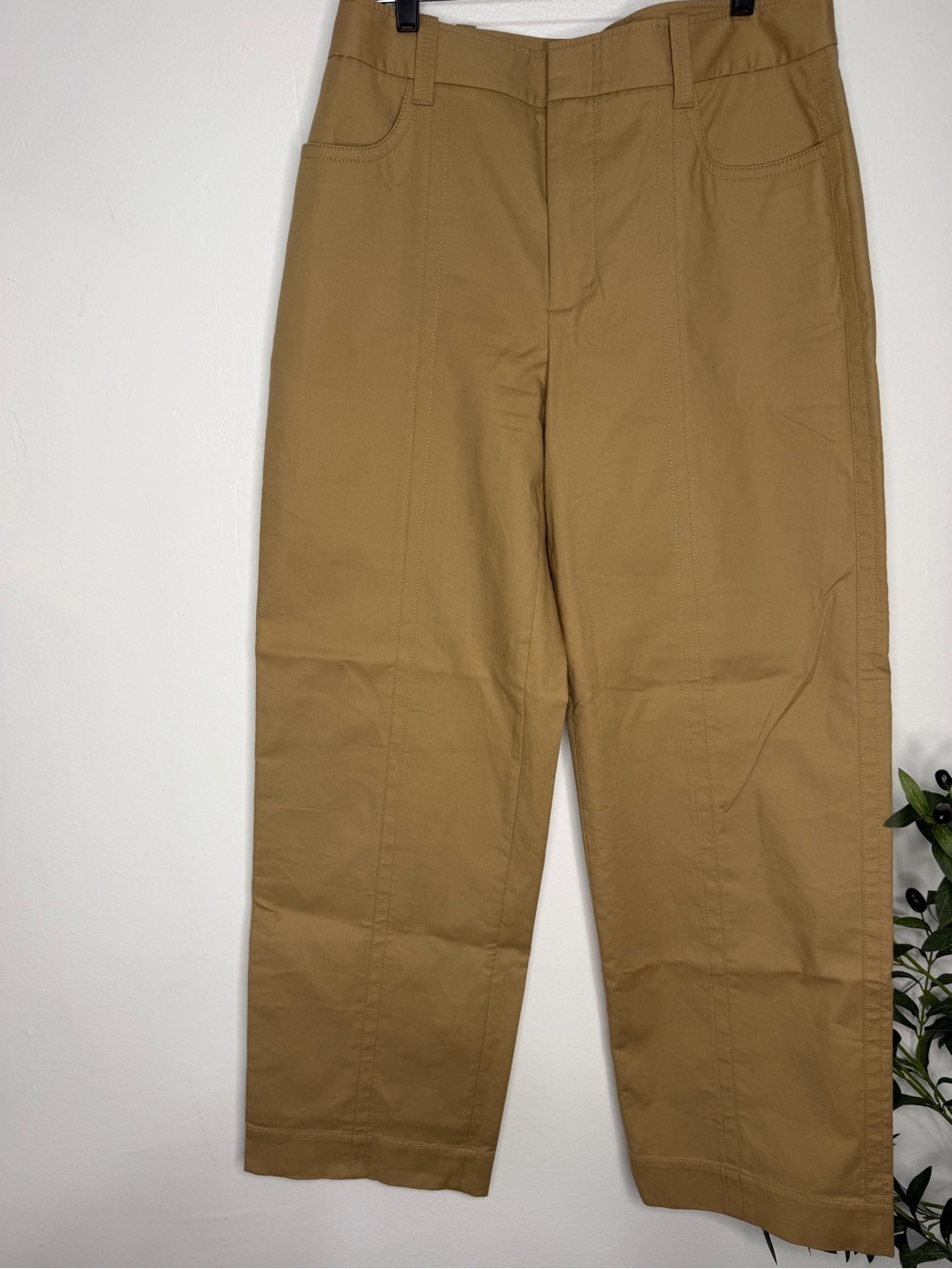 Vince Woman’sKhaki/Tan Straight-Leg Chinos